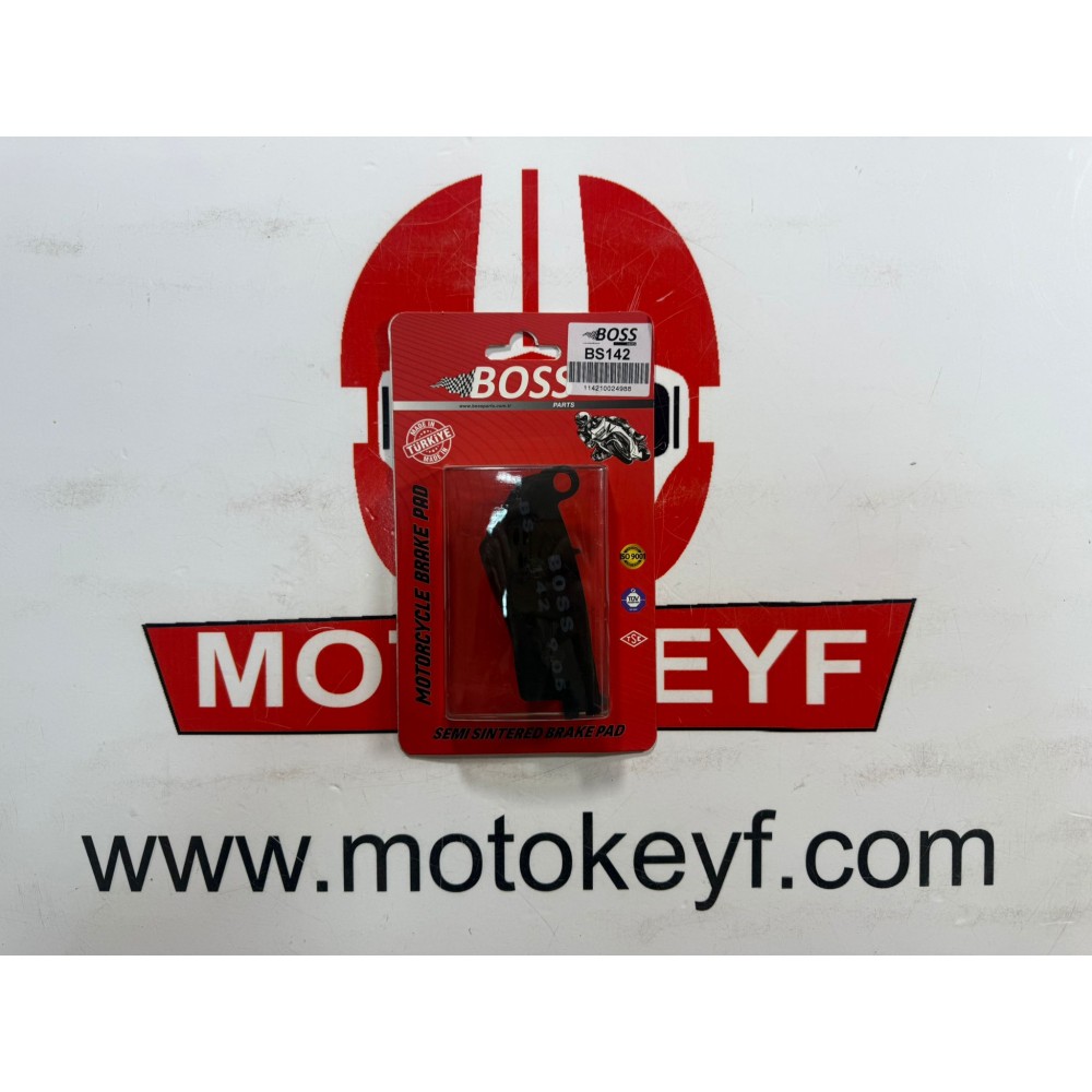 HONDA ADV 350 ÖN FREN DİSK BALATASI BOSS FA142 HONDA ADV 350 ÖN FREN DİSK BALATASI BOSS FA142