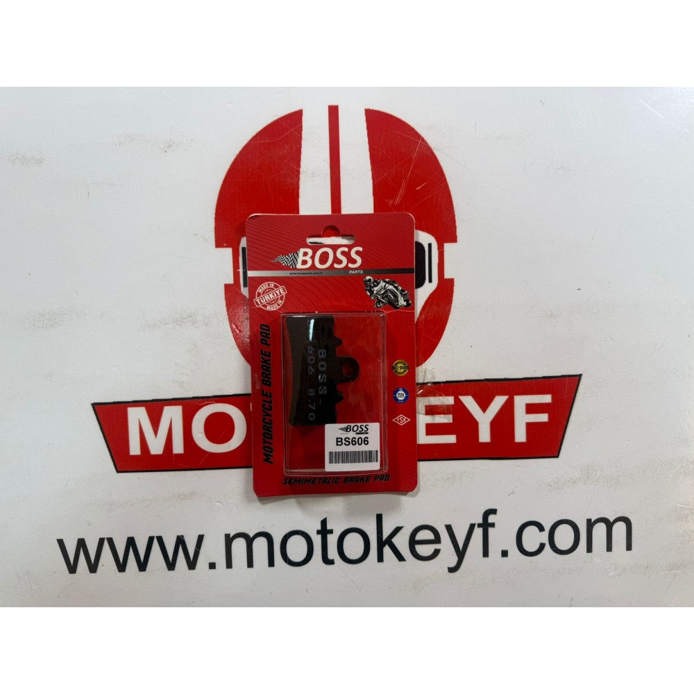 &Ouml;N FREN DİSK BALATASI BOSS FA606 BAJAJ DOMİNAR 250-400 KTM RC DUKE 125-200-390