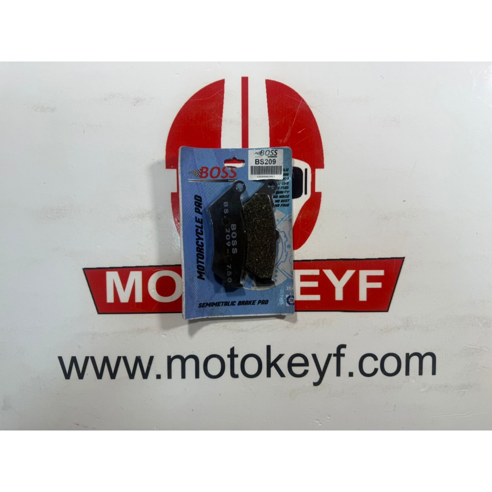 CF NK400-650 MT650 &Ouml;N FREN DİSK BALATASI BOSS FA209/2