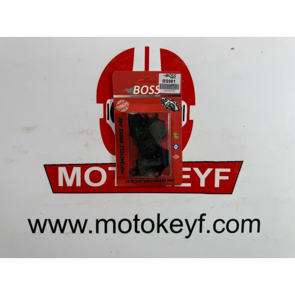 ÖN FREN DİSK BALATASI BOSS FA709 RKS NEWLİGHT 125 MASH 125i SFC 100 AUTOMATIC Xi SNAPPY Xi ÖN FREN DİSK BALATASI BOSS FA709 RKS NEWLİGHT 125 MASH 125i SFC 100 AUTOMATIC Xi SNAPPY Xi