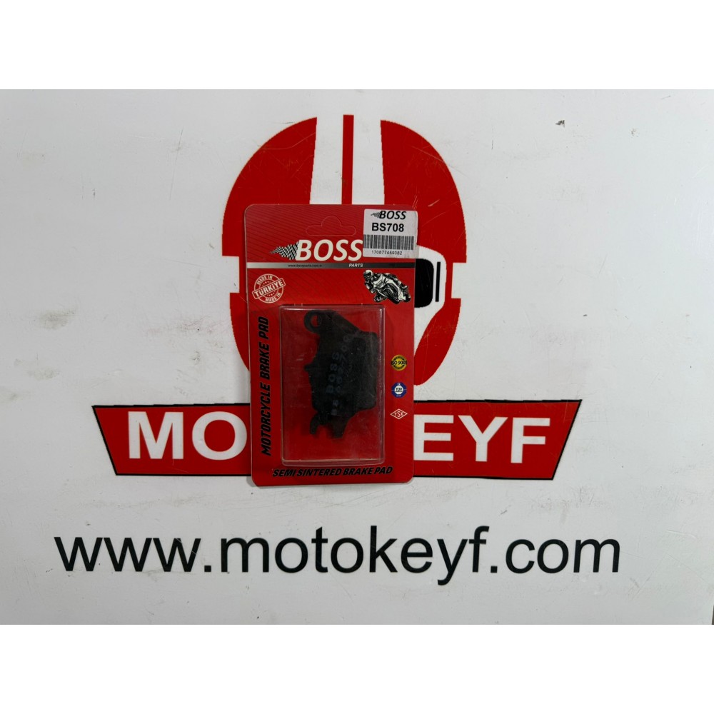 HONDA DİO 110 ÖN FREN DİSK BALATASI BOSS SFA708 DİO 110 SUZUKİ UK 110 ADDRESS (17-..) YAMAHA TRİCİTY 125 (14-..) HONDA DİO 110 ÖN FREN DİSK BALATASI BOSS SFA708 DİO 110 SUZUKİ UK 110 ADDRESS (17-..) YAMAHA TRİCİTY 125 (14-..)