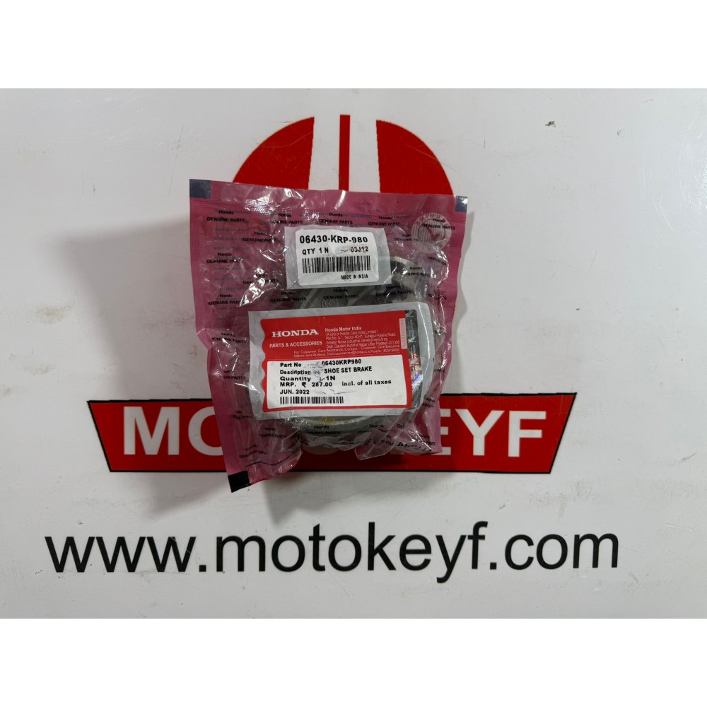 HONDA ACTİVA 125 S ARKA FREN BALATASI OEM