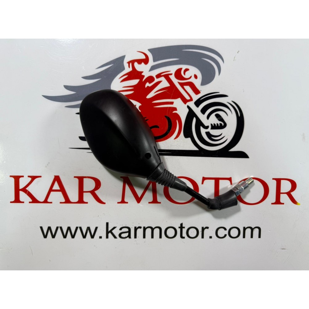 HERO HUNK DIKIZ AYNASI SOL MAT SIYAH 