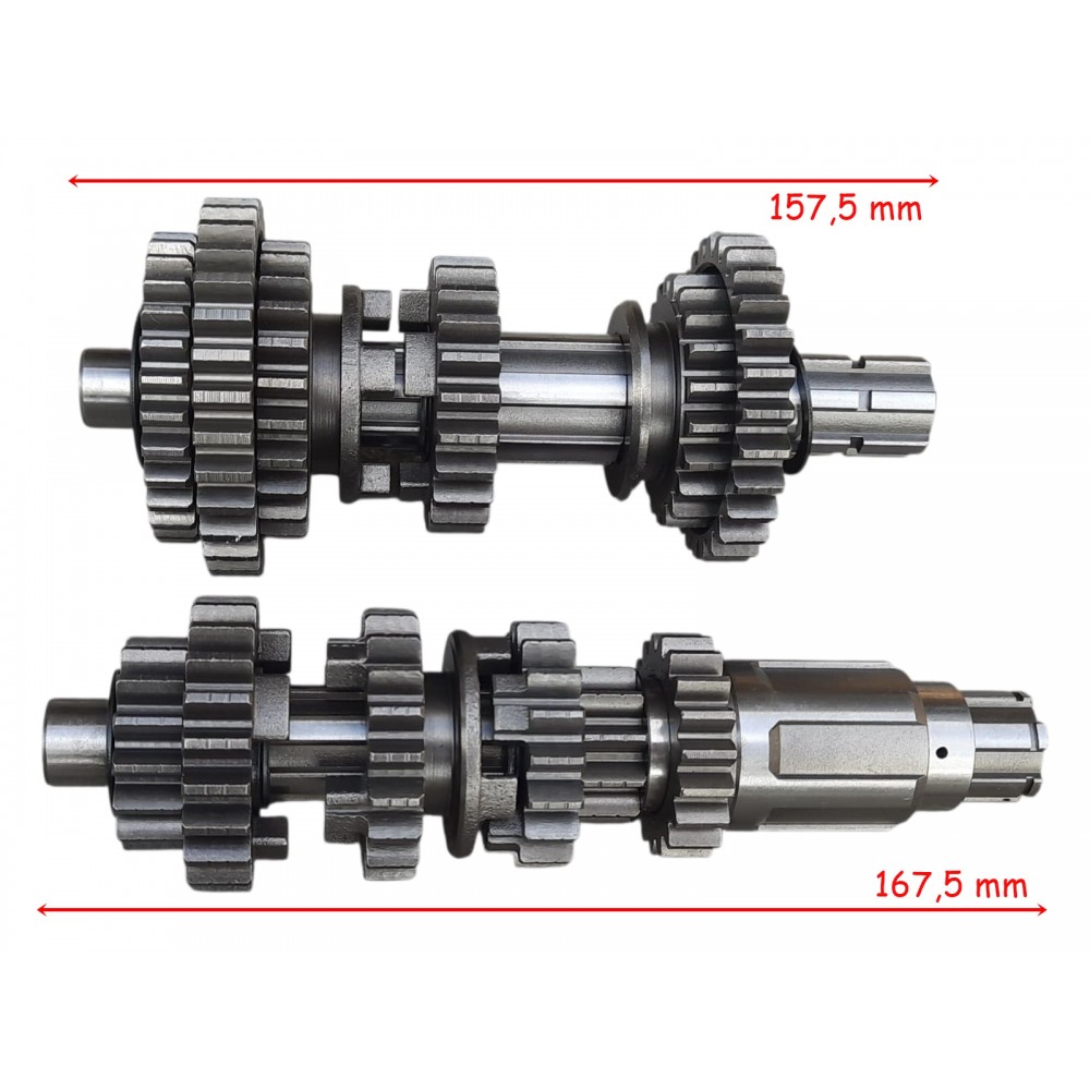 AYDER 250 ZH ŞANZIMAN K&Uuml;&Ccedil;&Uuml;K-B&Uuml;Y&Uuml;K DİŞLİ SETİ