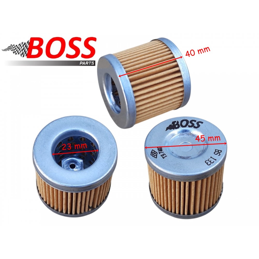 RKS YAĞ FİLTRESİ BOSS BS133 23-45-40 mm RKS YAĞ FİLTRESİ BOSS BS133 23-45-40 mm