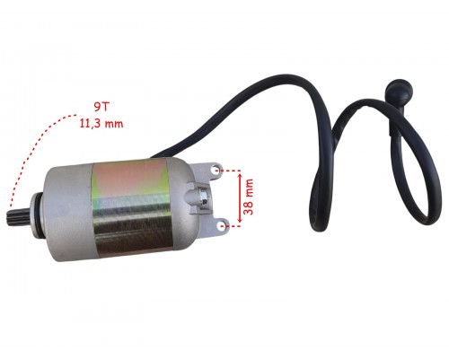 ZONTES ZT125T-M MARŞ MOTORU 9T 11,3 mm ORJ