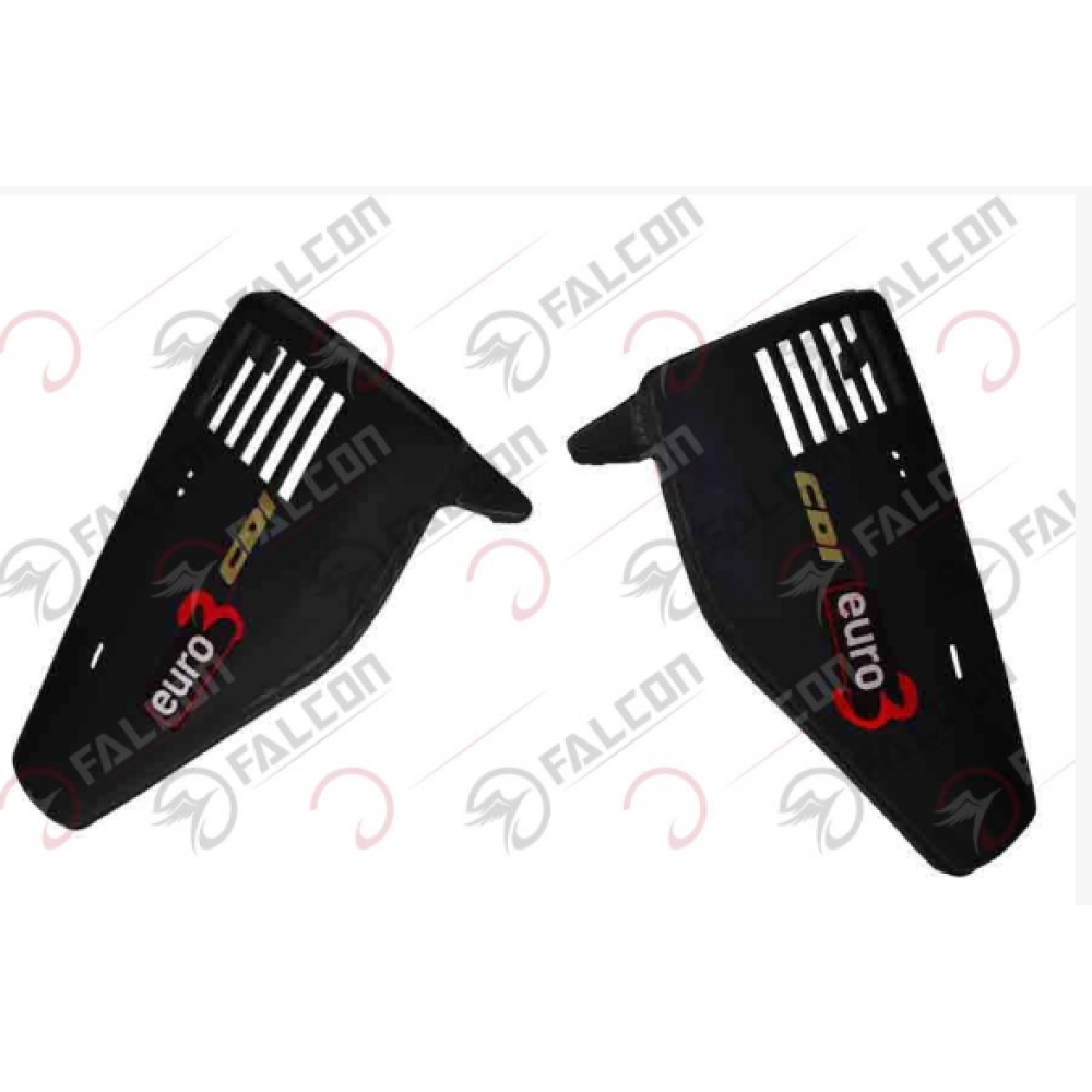 FALCON ATTACK 100-5 YAN KAPAK SAĞ SOL SİYAH TAKIM