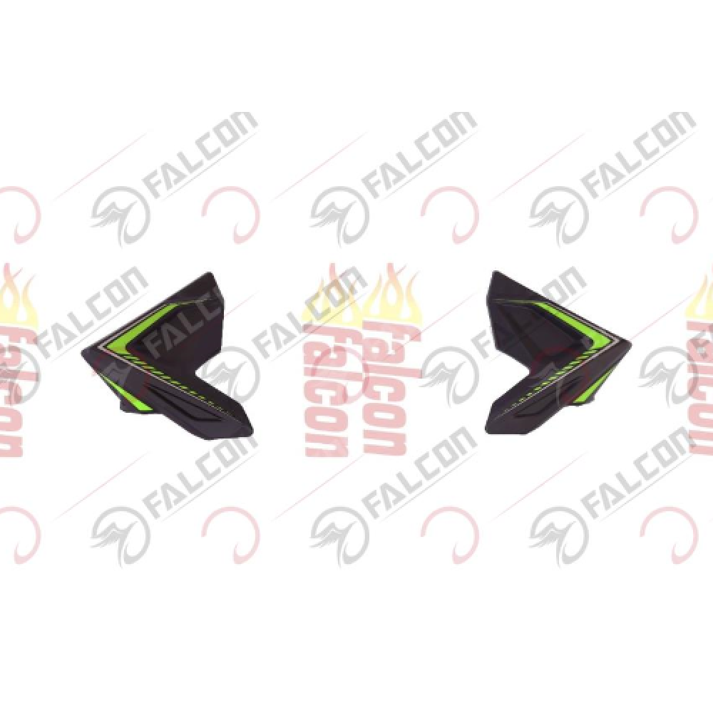 FALCON MEXİCO 150 (125 CC) DEPO YAN KARENAJ SAĞ SOL YEŞİL TAKIM