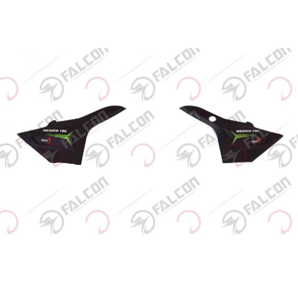 FALCON MEXİCO 150 (125 CC) YAN KAPAK SAĞ SOL YEŞİL TAKIM