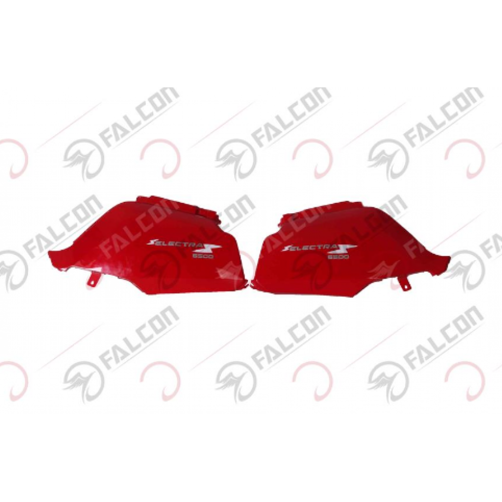 FALCON ELECTRA 6500  ARKA KARENAJ SAĞ SOL KIRMIZI TAKIM