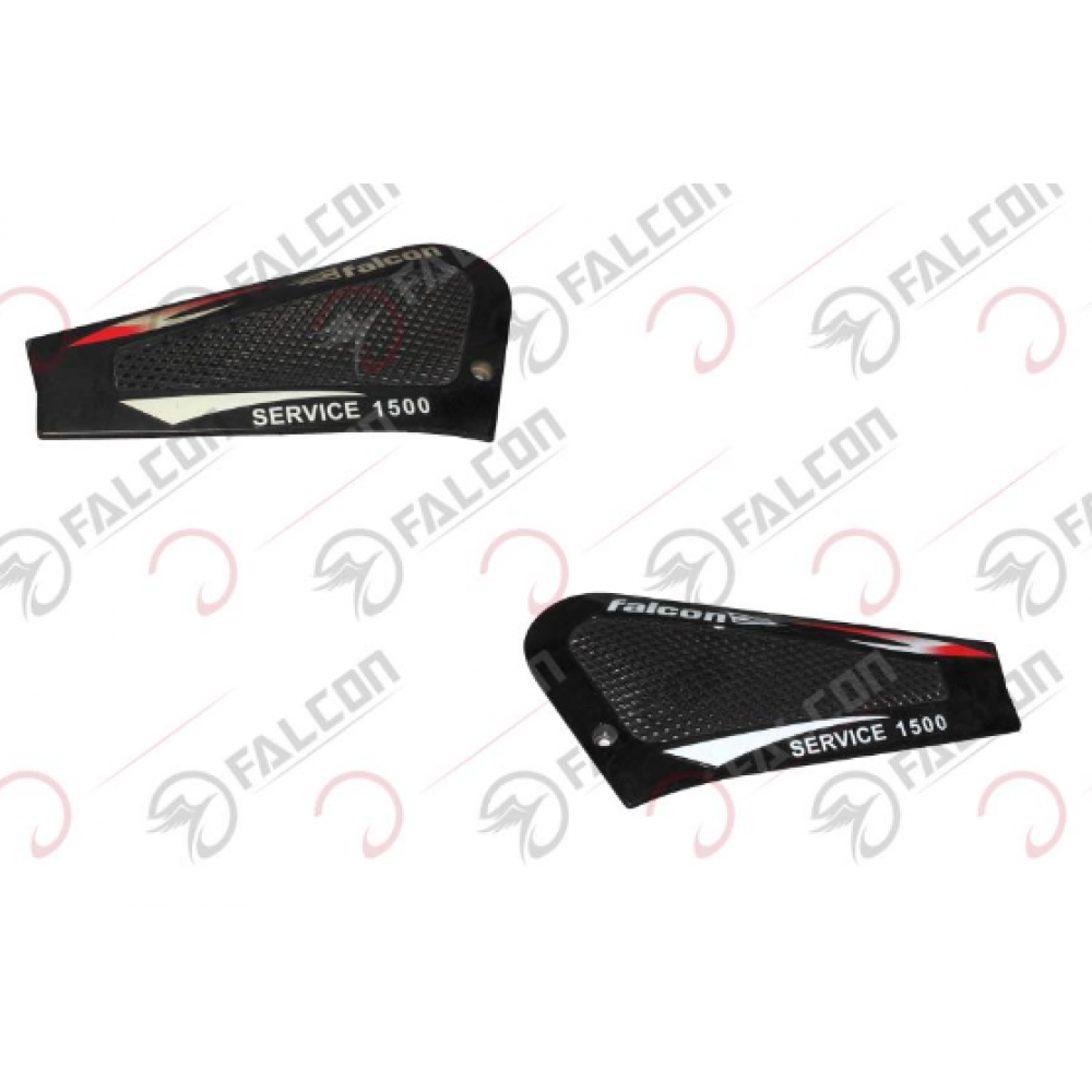 FALCON SERVICE 1500W  YAN KAPAK SAĞ SOL SİYAH TAKIM