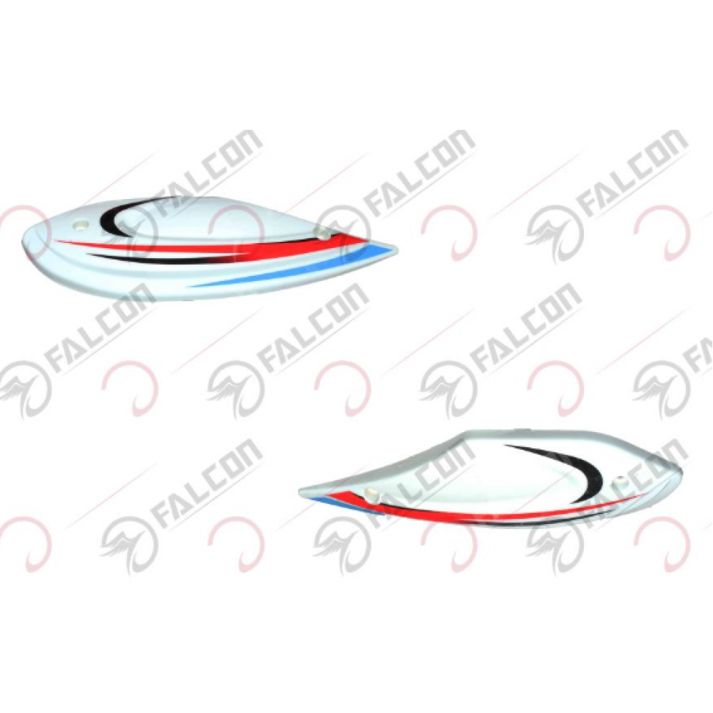 FALCON SERVICE 1500W  YAN KAPAK K&Uuml;&Ccedil;&Uuml;K SAĞ SOL BEYAZ TAKIM