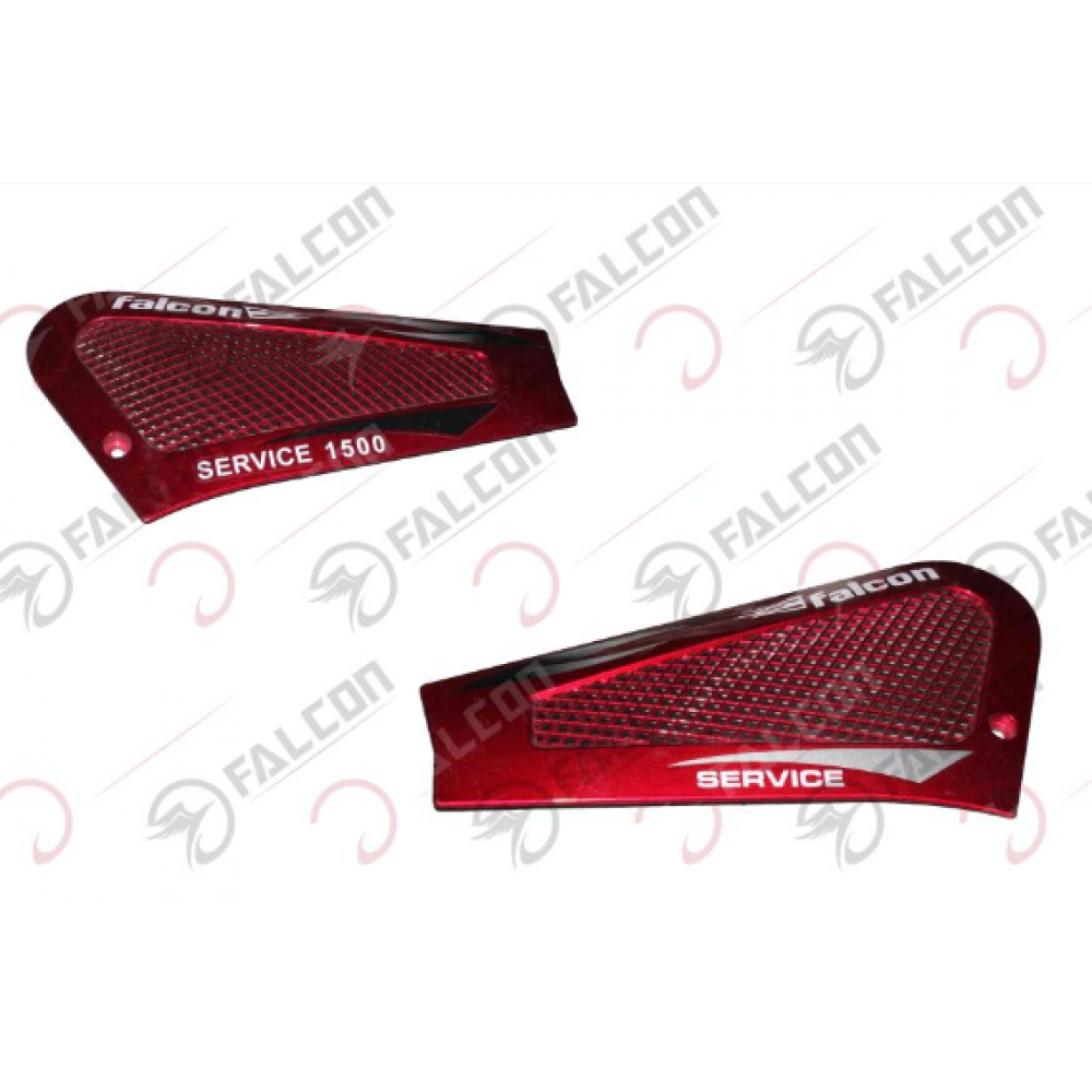 FALCON SERVICE 1500W  YAN KAPAK SAĞ SOL KIRMIZI TAKIM