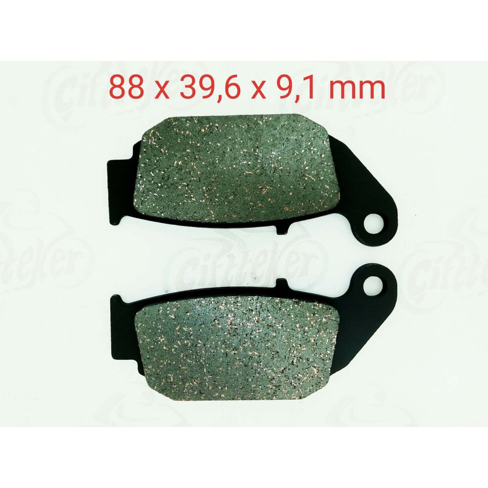 ARKA FREN DİSK BALATASI FA629 125 DRİFT L (EM) HONDA MSX 125 CBR 125 CRF 250(17-..) SUZUKİ GSX-R 125