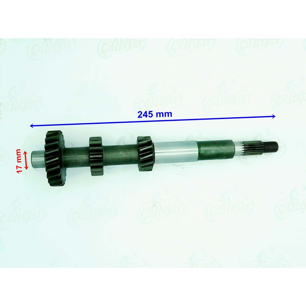 ATV APACHİ TAHRİK MİLİ 13-15-21T 245 mm ÖM