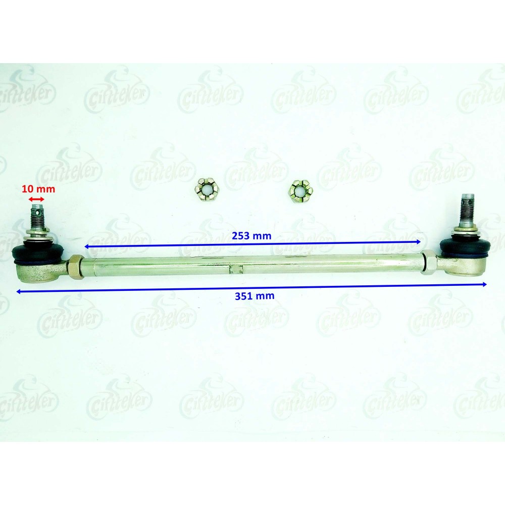 ATV ATVU BS 150 ROT MİLİ KOMPLE 253 mm ORJ