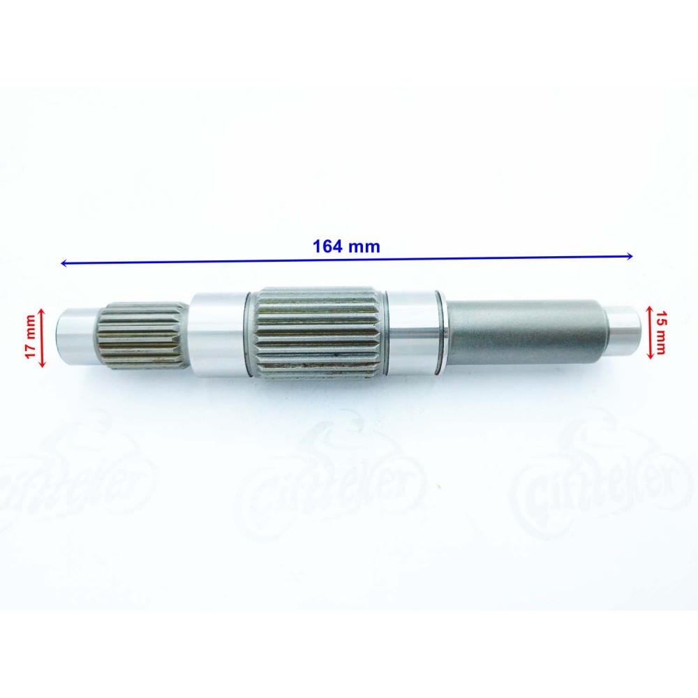 ATV LİNHAİ ŞANZIMAN ARA MİL 164 mm FREZELMİLİ ÖM