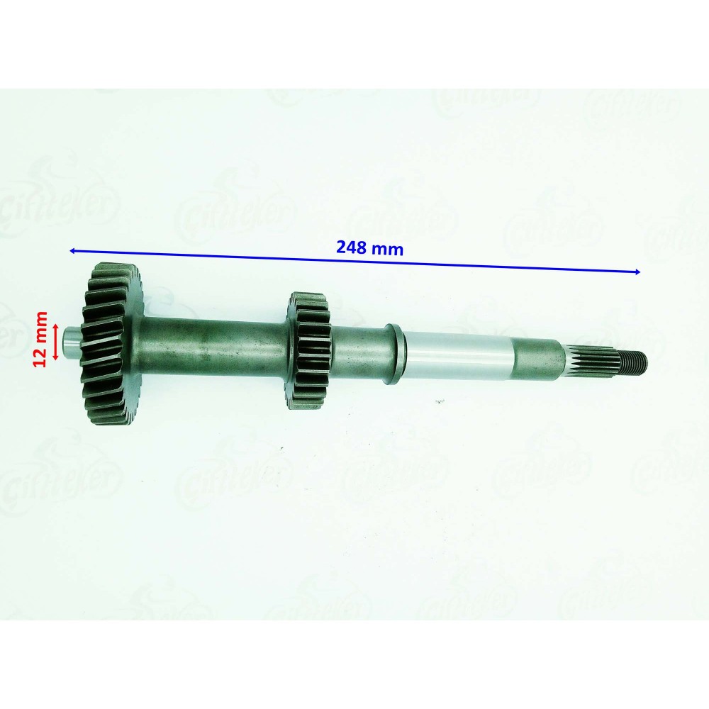 ATV LİNHAİ TAHRİK MİLİ 25-31T 248 mm (2) ÖM