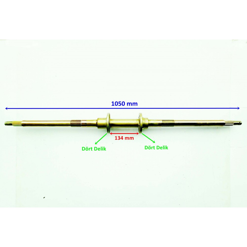 ATV SPİDER 250 ARKA AKS MİLİ 1050 mm ORJ