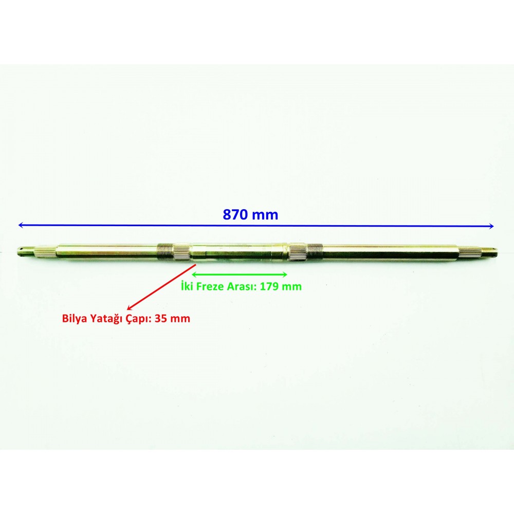 ATV TERRATRACK 200 AKS MİLİ 870 mm ORJ