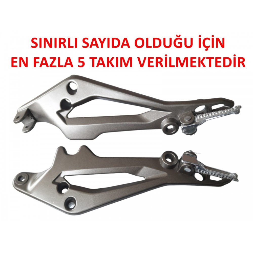 BASAMAK BAĞLANTI BRAKETİ KOMPLE SAĞ-SOL MH125 L DRİFT KD125 F KIDEN