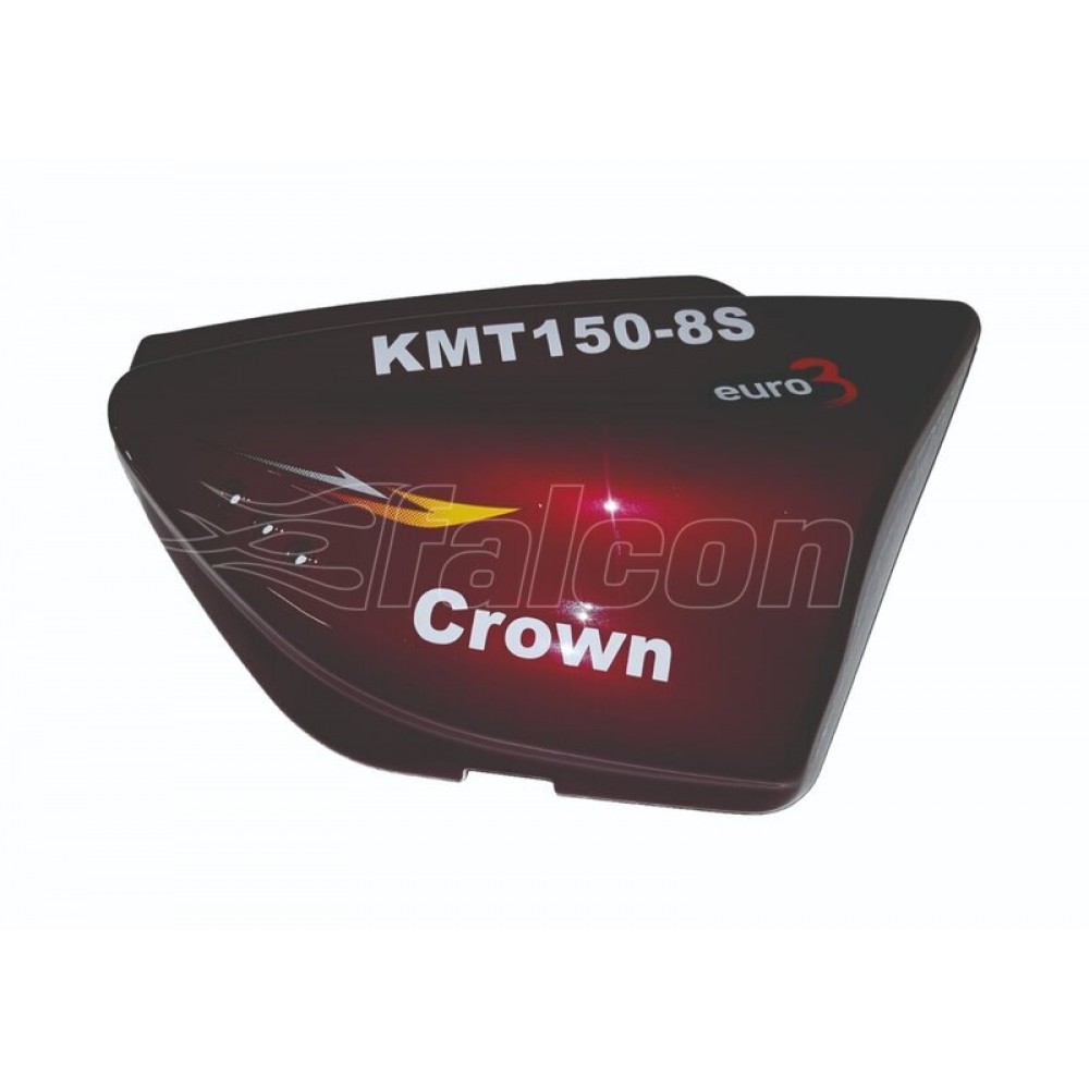 FALCON CROWN KMT150-8S YAN KAPAK SOL KIRMIZI ORJ