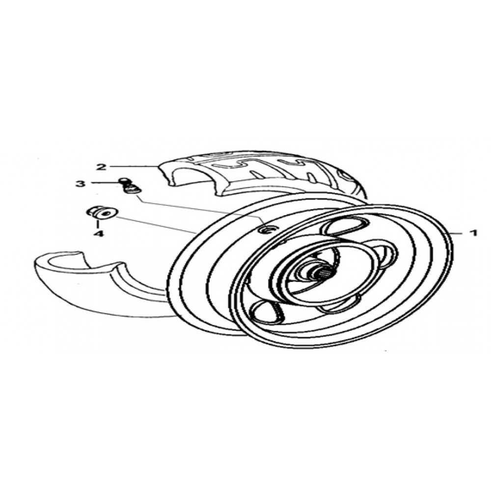 HAOJİN HJ125T-2G ARKA JANT (MT2.50*10)