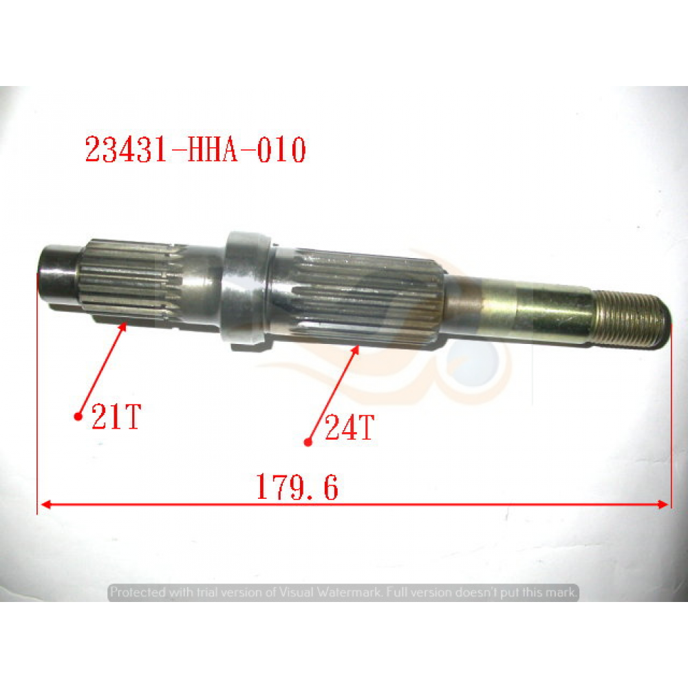 HD 200 CARB SANZIMAN AKS MILI FINAL SHAFT