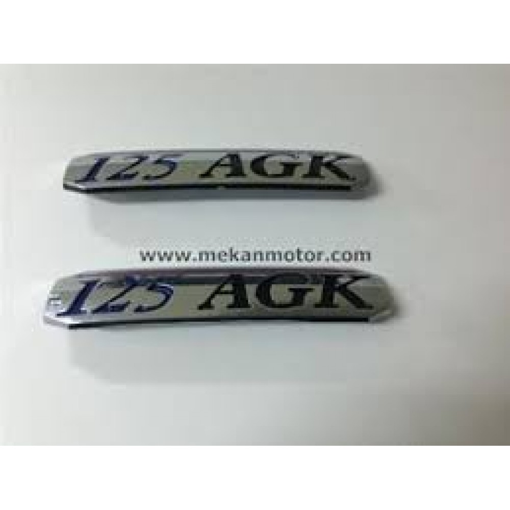 MONDIAL MG 125 YAN KAPAK AMBLEMİ ORJ