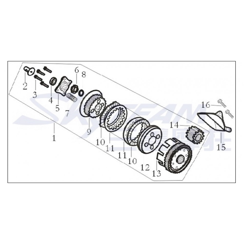 SKYTEAM BUBBLY DEBRIYAJ KOMPLE