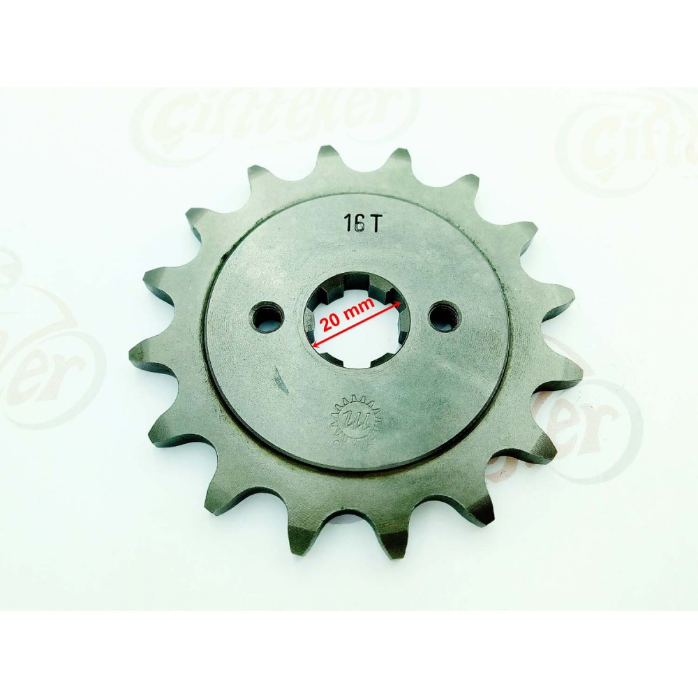 SPADA 150 ÖN DİŞLİ 520-16T İÇ 20 mm 6 TIRNAKLI ÖM